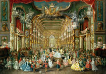 Masked Ball in the Hoftheater von Jakob Rousseau