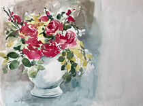 Rosen in der Vase by Sonja Jannichsen