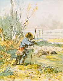 The Wolf as a Shepherd von Jules David