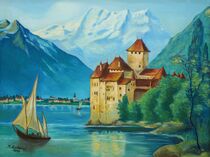 Schloss Chillon am Genfersee von Marita Zacharias