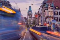 Lichtspuren Freiburg von Patrick Lohmüller