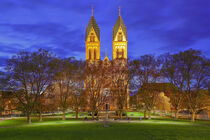 Herz -Jesu Kirchtürme Freiburg by Patrick Lohmüller