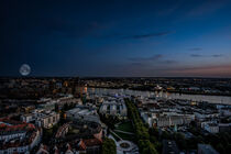 Vollmond über Hamburg by Uwe Hennig