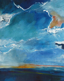 Blauer Wolkenhimmel von Sonja Jannichsen