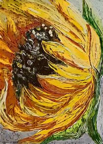 Country Sunflower Hello Sun von eloiseart