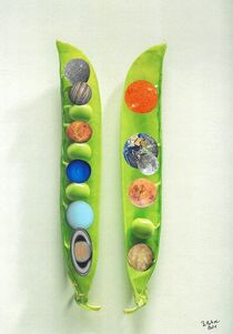 The Peas-Solar-System von Birger Rehse