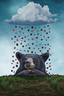 A Bear's Dream von Paula  Belle Flores