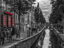 Amsterdam - Grachten im Red Light District von sicht-weisen