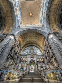 Antwerpen Bahnhof Centraal Belgien by sicht-weisen