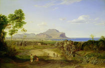 View over Palermo von Carl Rottmann