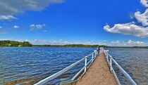 Stausee Panorama von Edgar Schermaul