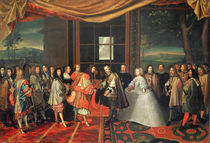 Meeting between Louis XIV  von Laumosnier