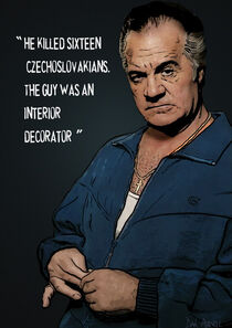 Sopranos Paulie Walnuts von Daniel Avenell