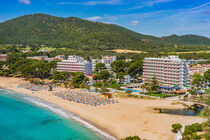 Majorca, beach of Canyamel, beautiful seaside bay, Spain, Mediterranean Sea by Alex Winter