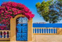 Sea view at the coast of Majorca island, Spain, Mediterranean Sea by Alex Winter