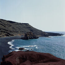 LANZAROTE. El Golfo, ein kleiner Küstenort im Südwesten. von li-lu