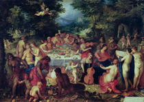 The Banquet of the Gods  von Hendrik van the Elder Balen