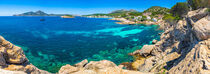 Mallorca, panorama of coast scenery in the bay of Sant Elm by Alex Winter