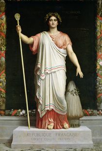 Allegory of the Republic von Dominique Louis Papety