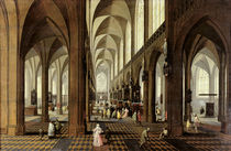 Interior of Antwerp Cathedral von Pieter the Younger Neeffs