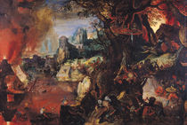 The Temptation of St. Anthony  by Pieter Schoubroeck