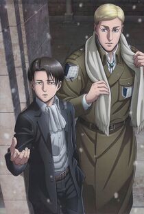 Erwin Smith and Levi Ackerman: First Snow