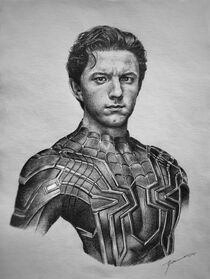 Tomholland as Spiderman von frank-gotama