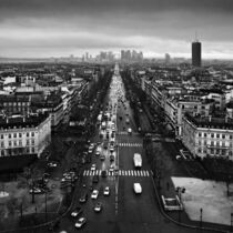 Paris cityscape von Kostas Pavlis