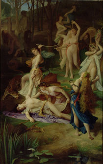 The Death of Orpheus by Emile Levy