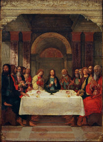 The Institution of the Eucharist von Ercole de Roberti