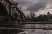 Die Augustusbrücke in Dresden by ddsehen