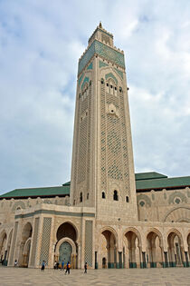 Marokko, die Moschee Hassan II. in Casablanca von Ulrich Senff
