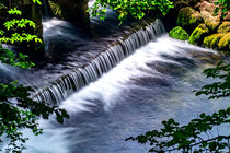 Baden-Württemberg : Entstehung der Blau in Blaubeuren by Michael Naegele