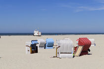 Sandstrand auf der Insel Juist von Heidi Bollich