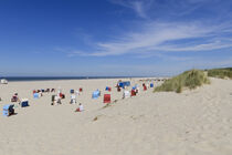 Strandleben auf der Insel Juist von Heidi Bollich