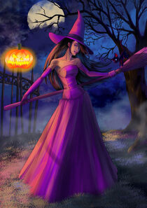 Halloween witch 2021 by Merche Garcia