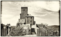 Burg Trifels-Südseite (3)-sw3 by Erhard Hess