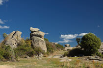 Felsformation im Parque regional de la Cuenca Alta del Manzanares von Iris Heuer