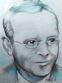 Dietrich Bonhoeffer by Matthias Kronz