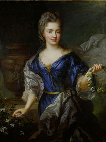 Marie-Anne de Bourbon  by Nicholas de Largilliere