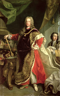 Charles VI  by Johann-Gottfried Auerbach
