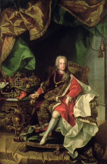 Emperor Charles VI  by Johann-Gottfried Auerbach