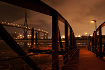 Köhlbrandbrücke in Hamburg by Markus Hartmann