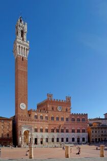 Die Piazza del Campo in Siena von Berthold Werner