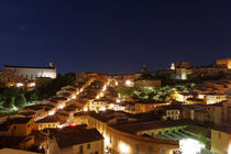 Siena: die nördliche Altstadt bei Nacht
