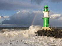 Sturm in Warnemünde an der Ostsee von dieterich-fotografie