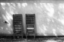 Two Old Wooden Chairs by Jukka Heinovirta