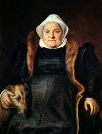 Portrait of an Elderly Woman or von Frans Floris