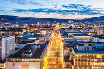 Stuttgart am Abend by dieterich-fotografie