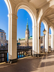 Alsterarkaden in Hamburg von dieterich-fotografie